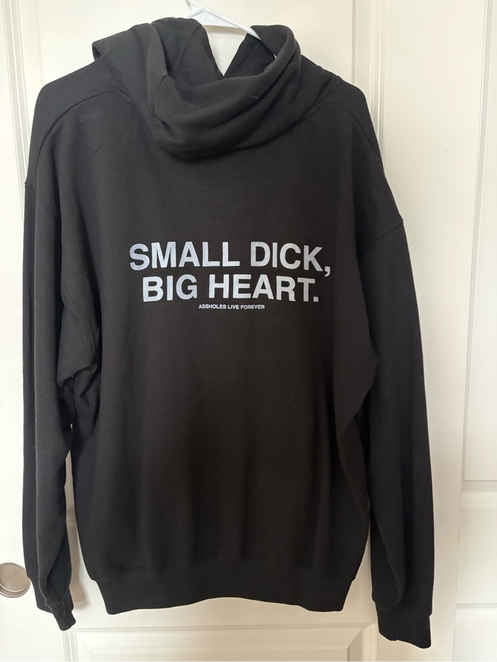 Assholes Live Forever “ Small Dick Big Heart” Hoodie